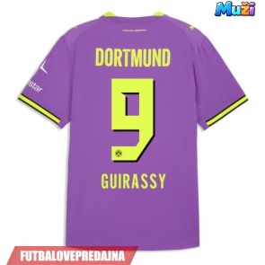 Lacne Muži Futbalové dres Borussia Dortmund Serhou Guirassy #9 2026-27 Krátky Rukáv - Tretina